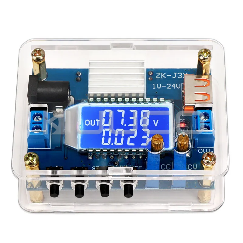 

Power Supply module DC 5V~27V to 1~24V 3A Power Converter/Buck module 30W Adjustable Voltage Regulator/Adapter/Driver
