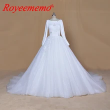 Дизайн Свадебные платья с длинным рукавом Vestidos de Noivas платье невесты на заказ свадебное платье напрямую с фабрики