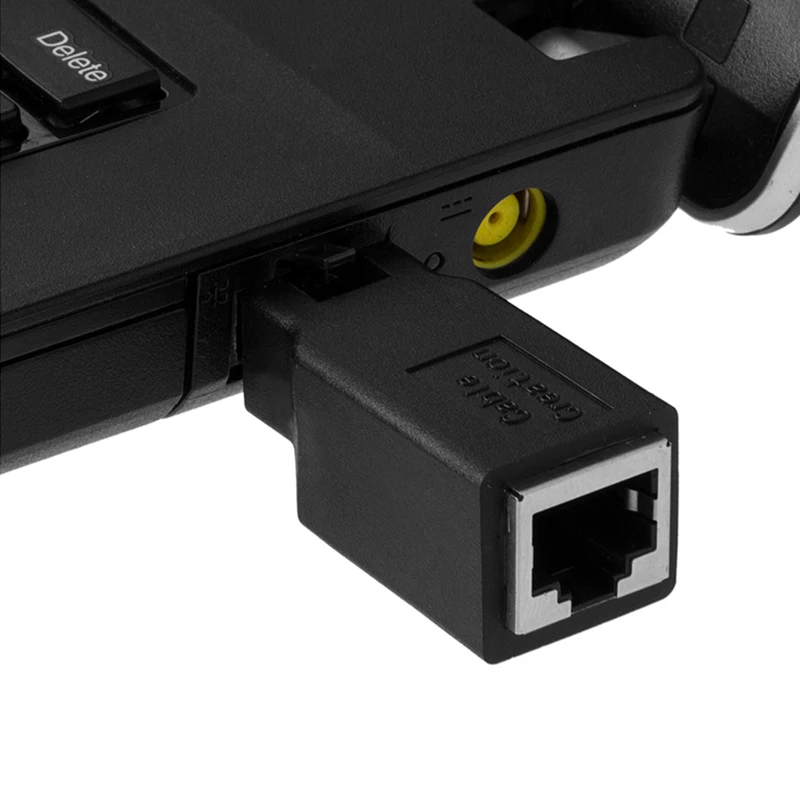 КРОССОВЕР) адаптер, Cat6/Cat5e Ethernet RJ45 мужской/женский адаптер для подключения 2 компьютеров со стандартным кабелем LAN