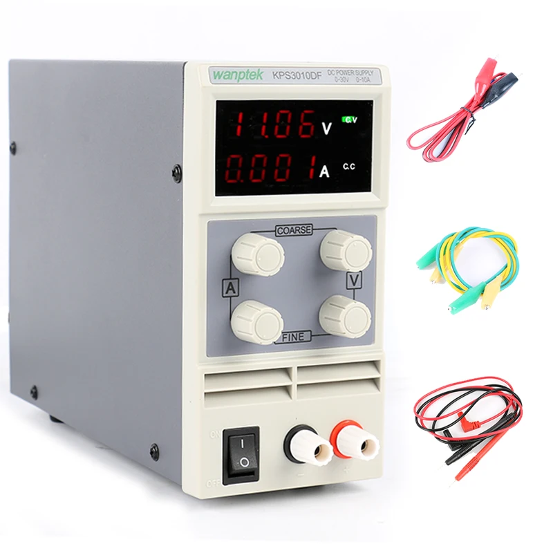 

Mini Adjustable Digital DC Power Supply Laboratory Switching Power Supply 30V 5A 10A 60V 5A 0.01V 0.001A 110V 220V US/EU/AU Plug
