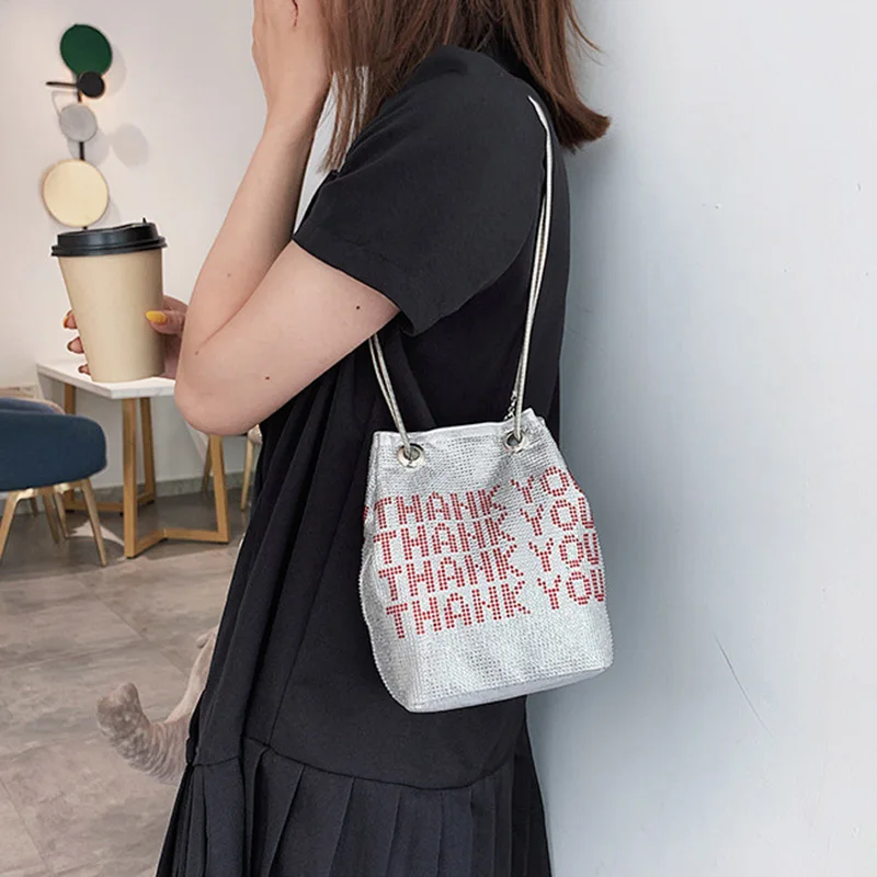 Women Crossbody Shoulder Bag Chain Large Capacity for Mobile Phone Keys Party New