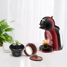 ICafilas Dolce Gusto многоразового пользования Crema Кофе капсулы капучино фильтры Совместимость с Nescafe Dolci густо машина