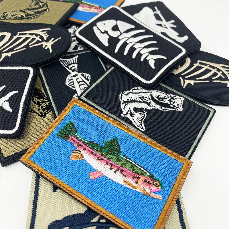 Wholesale Cute Fishes and Crabs Pattern Custom Colorful Patches Sew Iron on  Embroidered Patch for Apparel - China Fishes Embroidery Patch and Colorful  Embroidery Patch price