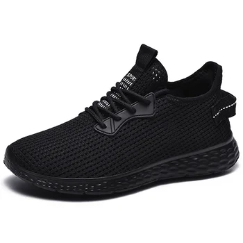 

High Quality Shoes Men Breathable Lightweight Comfortable Sneakers Men Mens Casual Shoes Mesh Non-slip Big Size 39-48 Classic