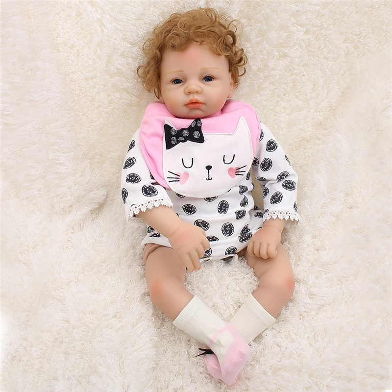OtardDolls 21 дюймов Bebe Кукла Новорожденный 53 см мягкий силиконовый Reborn Реалистичная кукла игрушки куклы для девочки подарок на день рождения