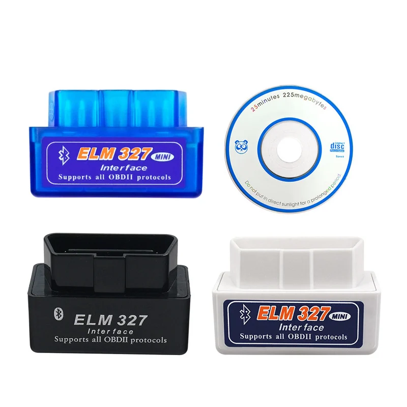 OBD2 сканер ELM327 Bluetooth V1.5/V2.1 OBD 2 Автомобильный диагностический OBDII ELM 327 WIFI/Wi Fi V1.5