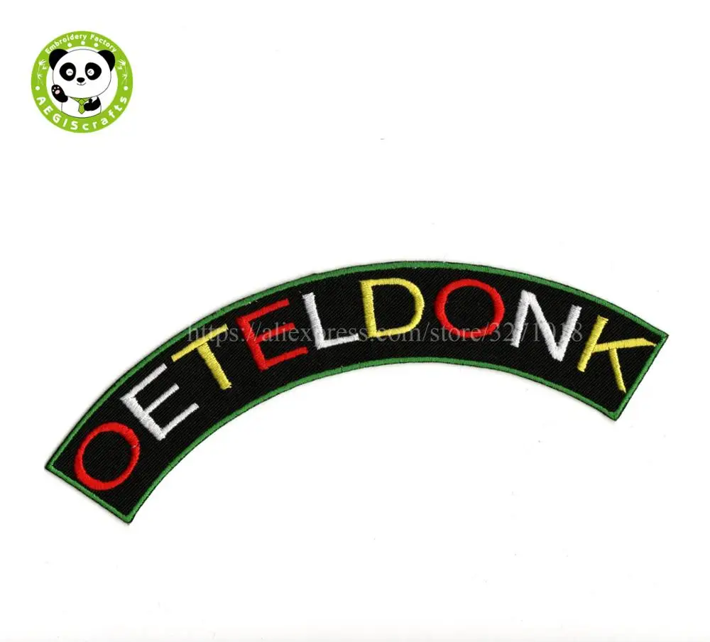 Oeteldonk embleem carnaval 2021 jas sjaal вышивка патчи 20 см X 6 5 см|Заплатки| |