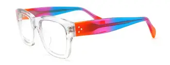 

LKK Acetate Optical clear glasses Frame Men women eyeglasses fake frame spectacles decorative Myopia Clear lens Optical Prescrip