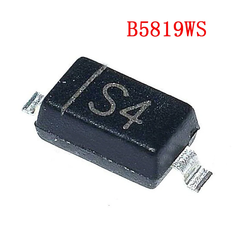 100 шт./лот 0805 S4 B5819WS smd dioden IN5819 SOD-323 Auf Lager | Электронные компоненты и принадлежности