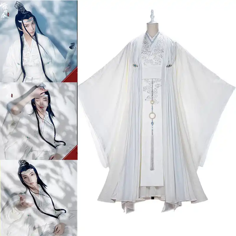 Unisex Cosplay Costume Mo Dao Zu Shi Lan Wangji Cosplay Anime ...