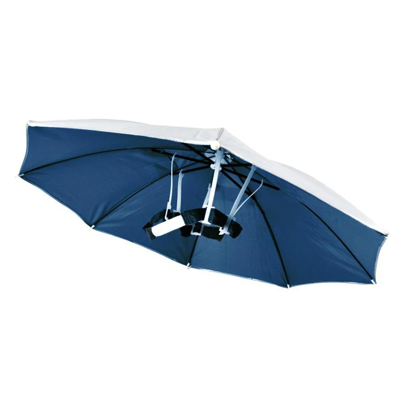 

Outdoor Sports Foldable Golf Fishing Hunting Sun Brolly Umbrella Hat Cap