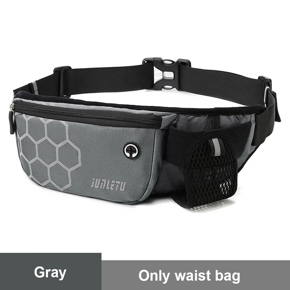Ceinture De Course Avec Poche Téléphone Et Bouteille - Étanche Et Réglable - Pour Running, Fitness, Vélo
