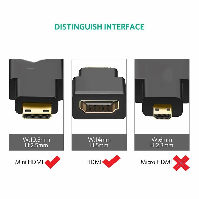 10 шт. Кабель Micro HDMI Male-HDMI кабель провод 1080p пружинный спиральный кабель Шнур