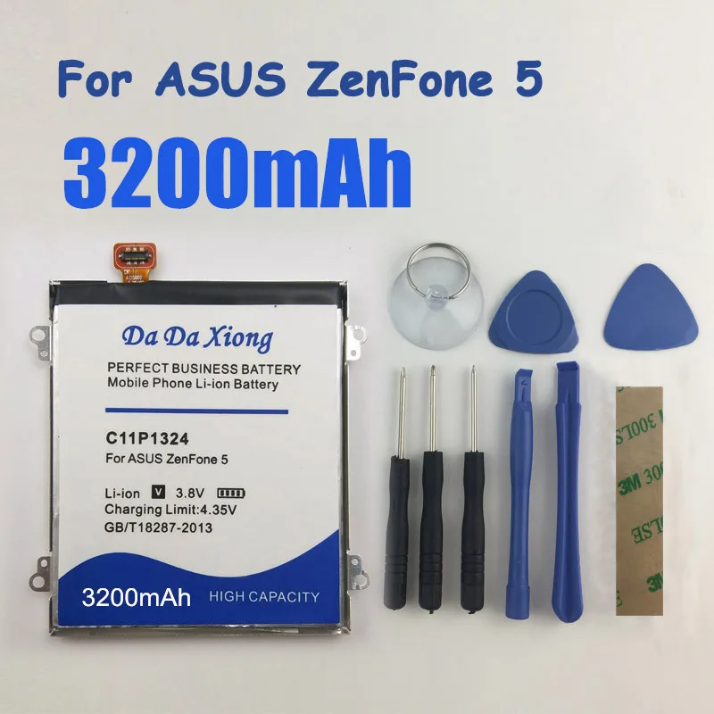 3200 мА/ч, C11P1324 Батарея для ASUS ZenFone 5 A500G Z5 A500 A500CG A501CG A500KL