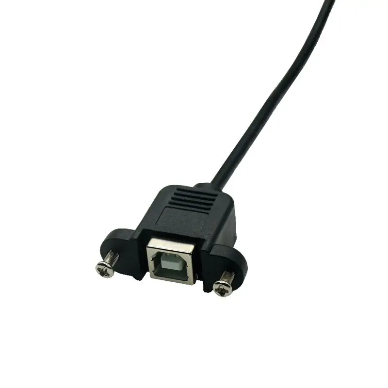Mini Micro USB Maschio a USB B Jack Femmina Presa Cavo per montaggio a pannello stampante USB 2.0 3.0 Cavo di prolunga micro mini USB  7
