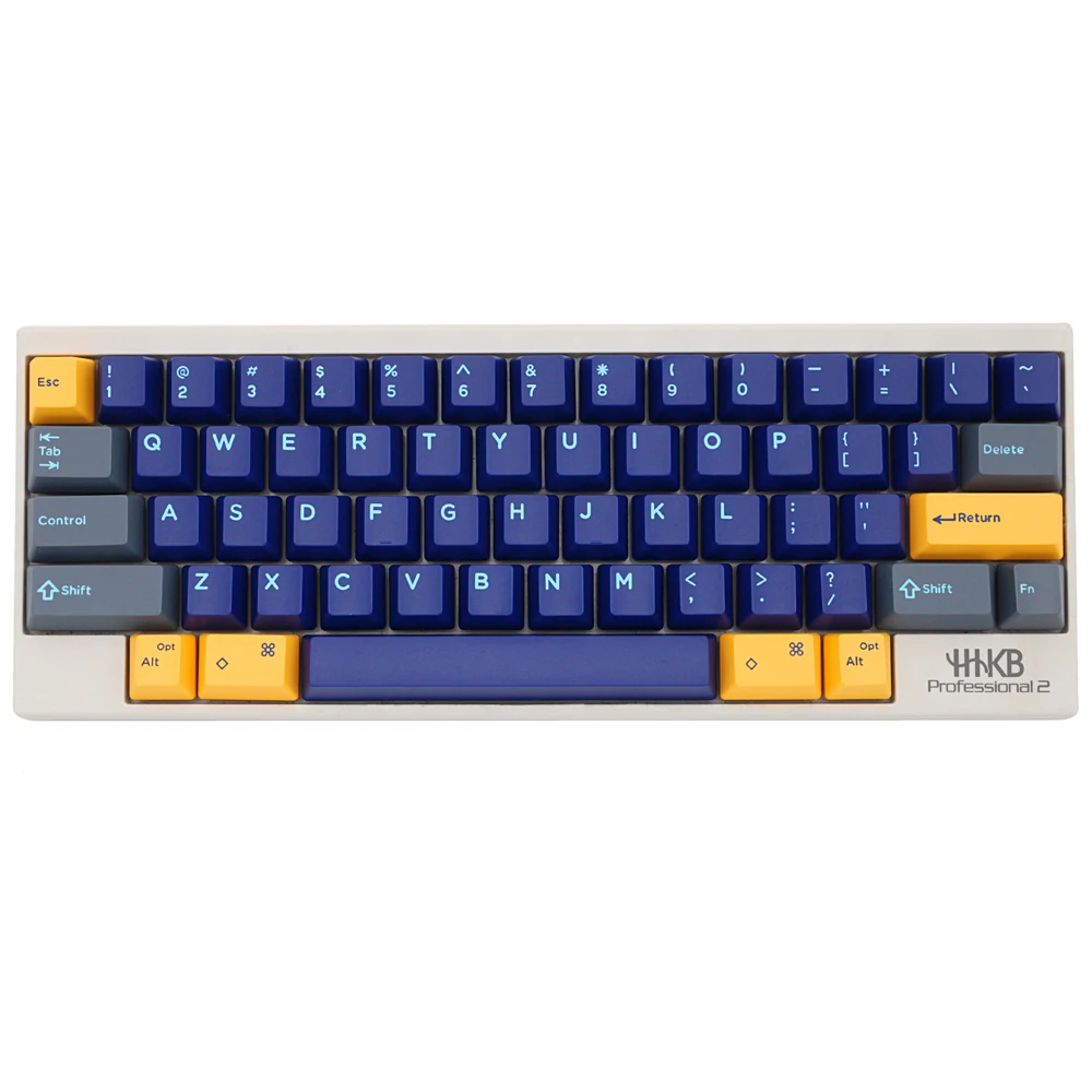 Скидка Domikey hhkб abs doubleshot набор клавишных колпачков Atlantis blue hhkb профиль для топового стержня механическая клавиатура hhkb Professional pro 2 bt
