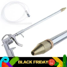 14 дюймов пневматический чистящий пистолет с 5x8 мм Гибкая Трубка и Выдувная Пылезащитная труба для мойки машинного масла
