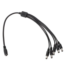 Топ-сплиттер кабель адаптер мама/папа для DC12V CCTV DVR