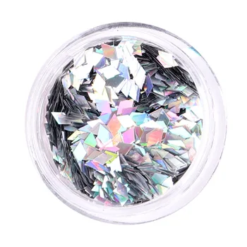 

1 bottle Hot sale 12 colors beauty ladies love diamond shapes nail decoration sequins diamond paillette nail art glitter