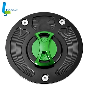 

CNC Gas Fuel Tank Cap Cover for Kawasaki ER6N ER-6F ER6F Ninja 650 Z750 Z800 Z1000 ER650 ER-6N