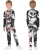 Kids MMA Boxing Jerseys MMA Compression T-shirt +Брюки Rashguard Jiu Jusit С длинным Рукавом Обтягивающие Брюки CHILDREN BJJ MMA Sportsuit