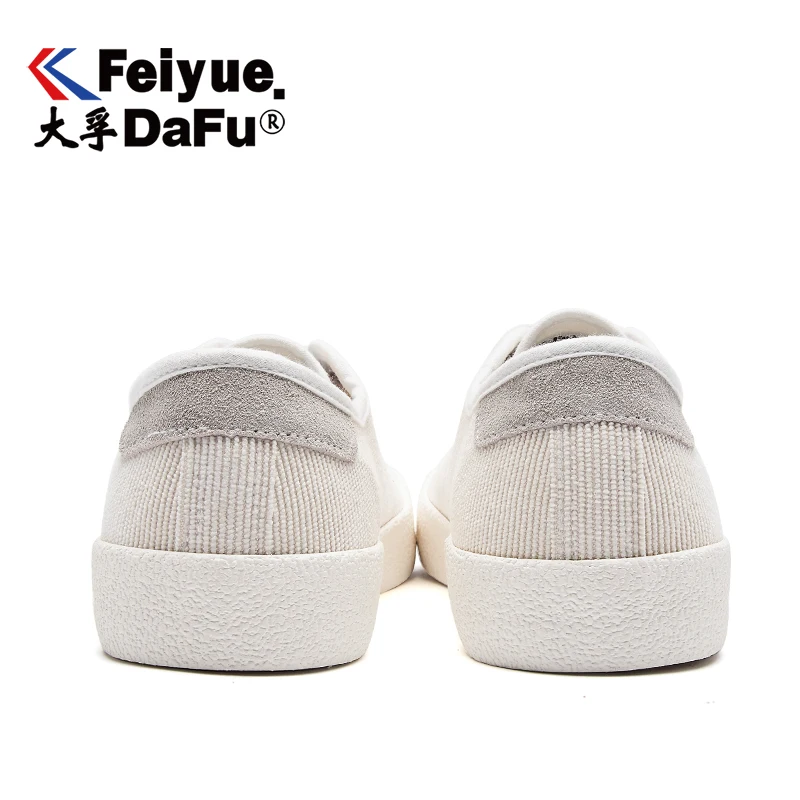 Feiyue/обувь на плоской подошве с низким верхом; коллекция 850 года; модная повседневная обувь из вельвета; вулканизированные кроссовки; сезон осень; Новинка; Мужская обувь; женская обувь на плоской подошве; эластичная стелька