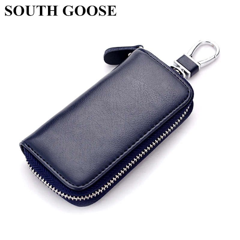 Key Wallet Keys-Organizer Car-Key-Holders South Goose Smart-Housekeeper Genuine-Leather