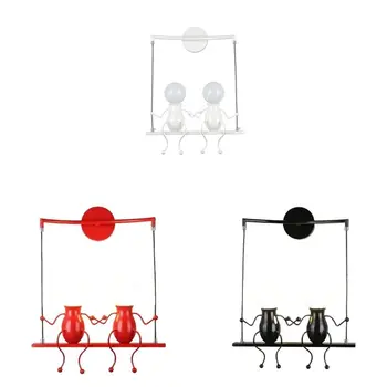 

MB8319/2 Creative Wall Lamp Simple Bedside Lamp Corridor Hallway Staircase Villain Lamp Iron Lamp Without Bulb