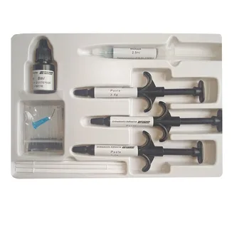 

Dental Orthodontic Materials Bonding Resin Dentist Teeth light-cure Adhesive Kit curing light mixture orth-bonding No-mix Glue
