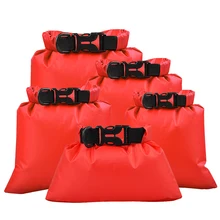 TOMSHOO 5 Pcs Swimming Waterproof Storage Bags Dry Sacks Pack Camera Storage Bags Kayaking Drifting Outdoor Bags Water Sports