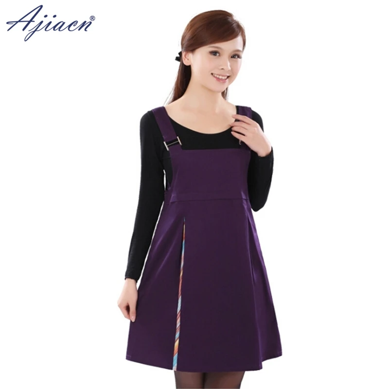 Подлинное анти электромагнитное излучение 50% Серебряное волокно платье для беременных Офисное рабочее