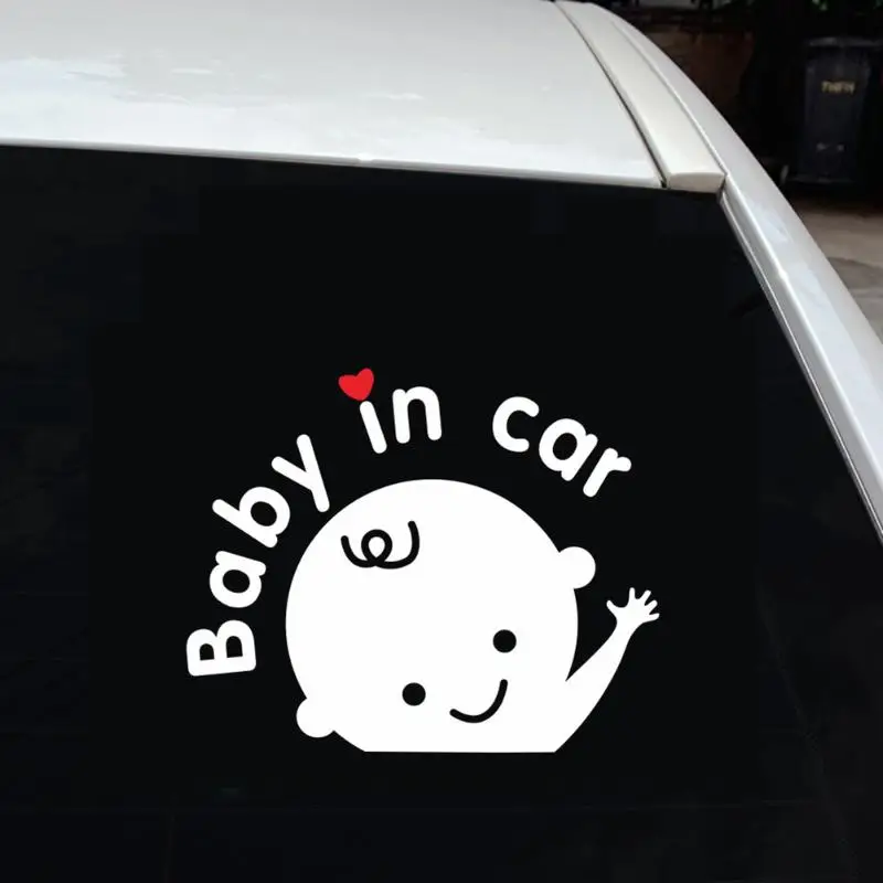 Предупреждение ющая наклейка VODOOL на лобовое стекло автомобиля 16*13 см