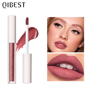 

8 Color Lip Glaze Natural Lip Gloss Long Lasting Moisturizing No Fading Non-stick Velvet Matte Cosmetic Lipstick TXTB1