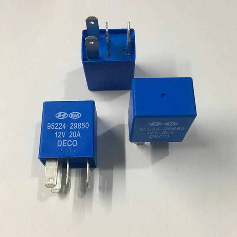 Автомобильный фиолетовый Реле Автомобильные реле постоянного тока 12V 4-контактный OMRON автомобильный усилитель relay30A 40A