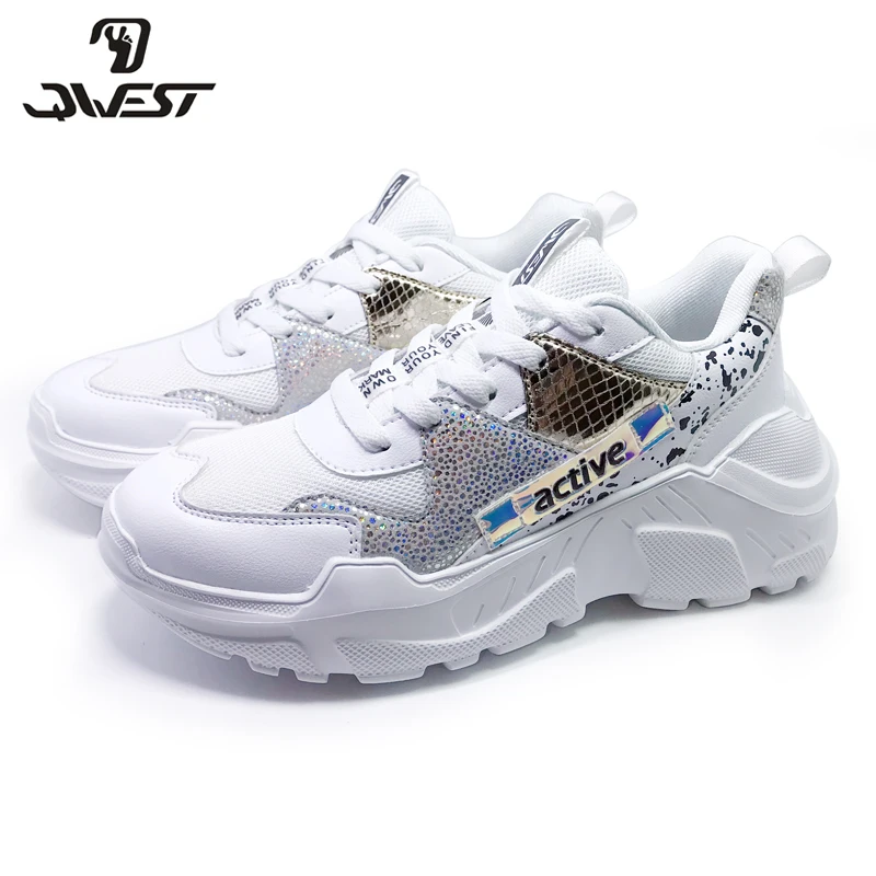 FLAMINGO New Arrival Running Shoes Leather Insole Breathable Spring Girl Sneaker Size 35-40 201K-XJC-1648/49free delivery