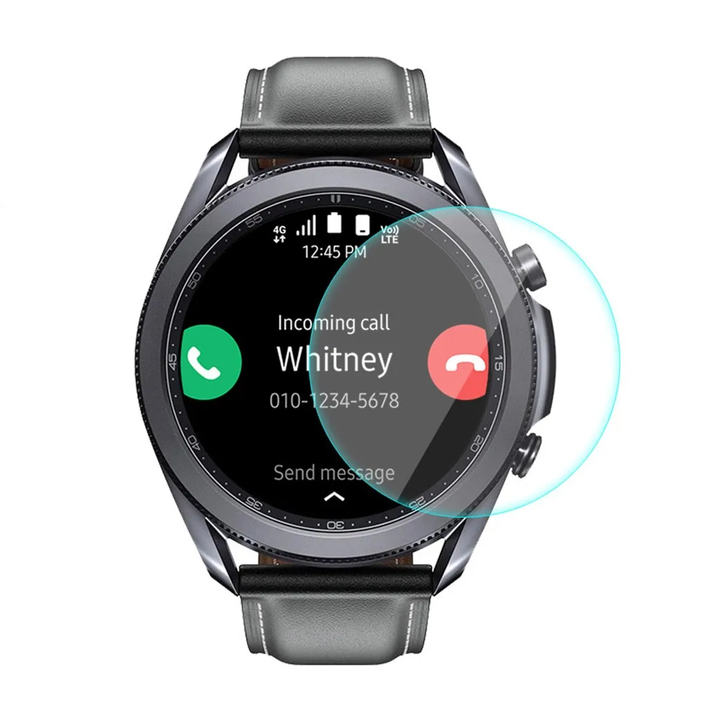 Защитная пленка для Samsung Galaxy Watch3 смарт-аксессуары прозрачная с защитой от царапин