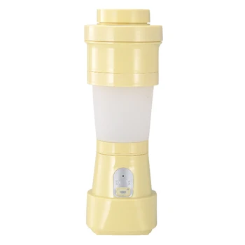 

Daily Electric Juicer Cup Vegetable Kitchen Portable Foldable Shaker Squeezer 6 Blades USB Rechargeable Milk Powder Multipurpose