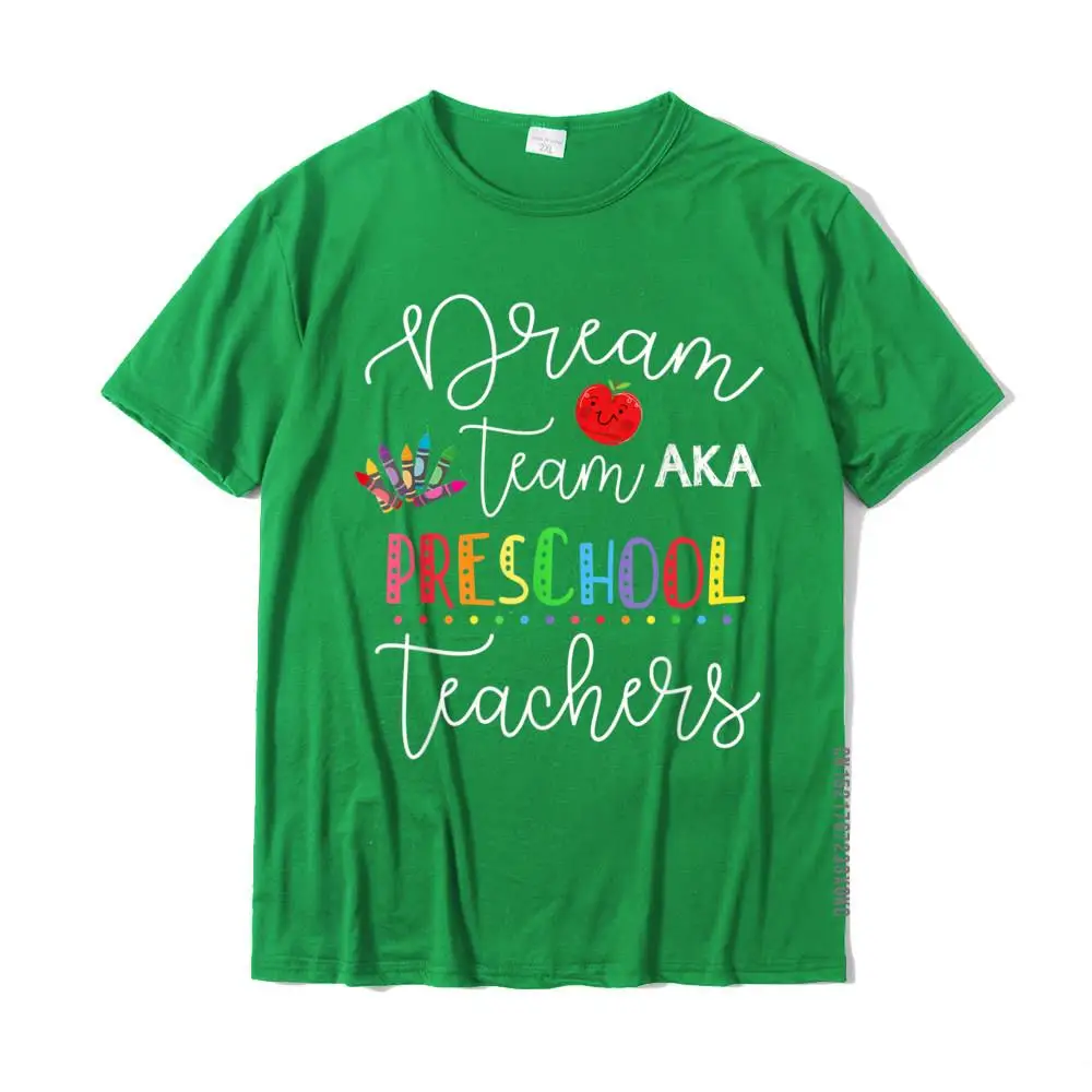 Tops T Shirt Printed On NEW YEAR DAY 2021 Hot Sale Funny Short Sleeve Pure Cotton Crew Neck Mens Top T-shirts Funny Tshirts Dream team Preschool Quote Funny Teachers Back to School T-Shirt__MZ20566 green