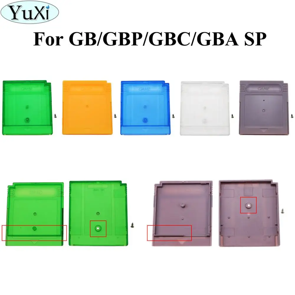 Пустой игровой картридж YuXi для Gameboy Advance GBA SP чехол карт | Электроника