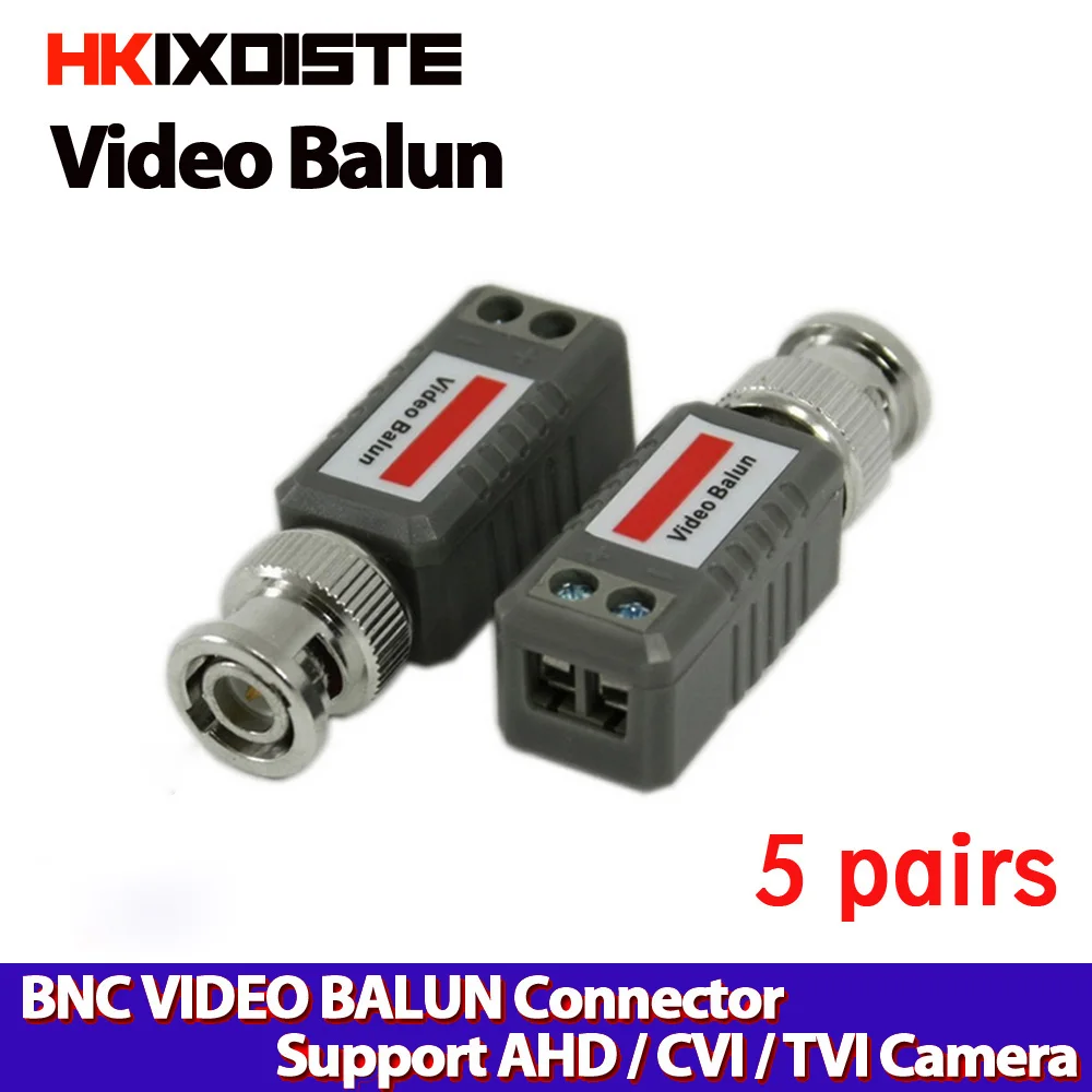 Hottest CCTV Accessories CCTV Passive BNC Video Balun to UTP