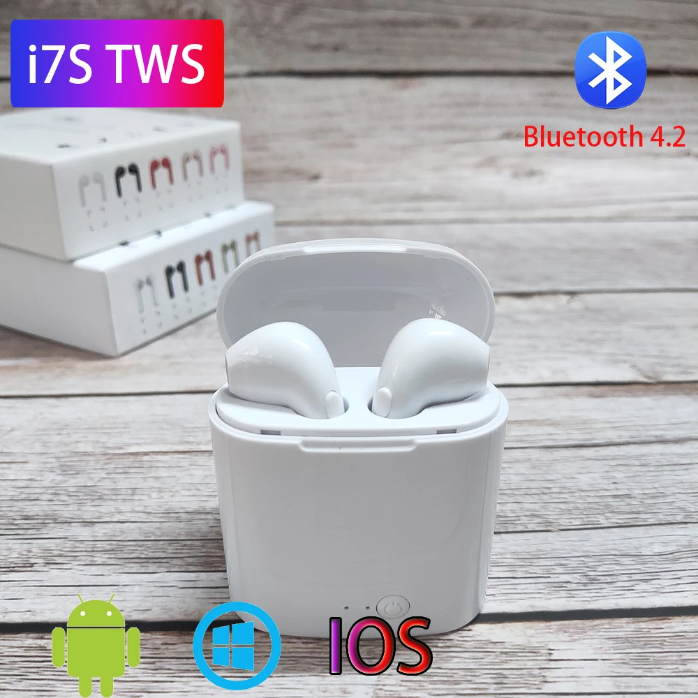 

I7s TWS Wireless Headphone i7 tws in ear Bluetooth Earphone Earbuds Headset For Mobile phone Samsung Huawei i9s i10 tws i12 TWS