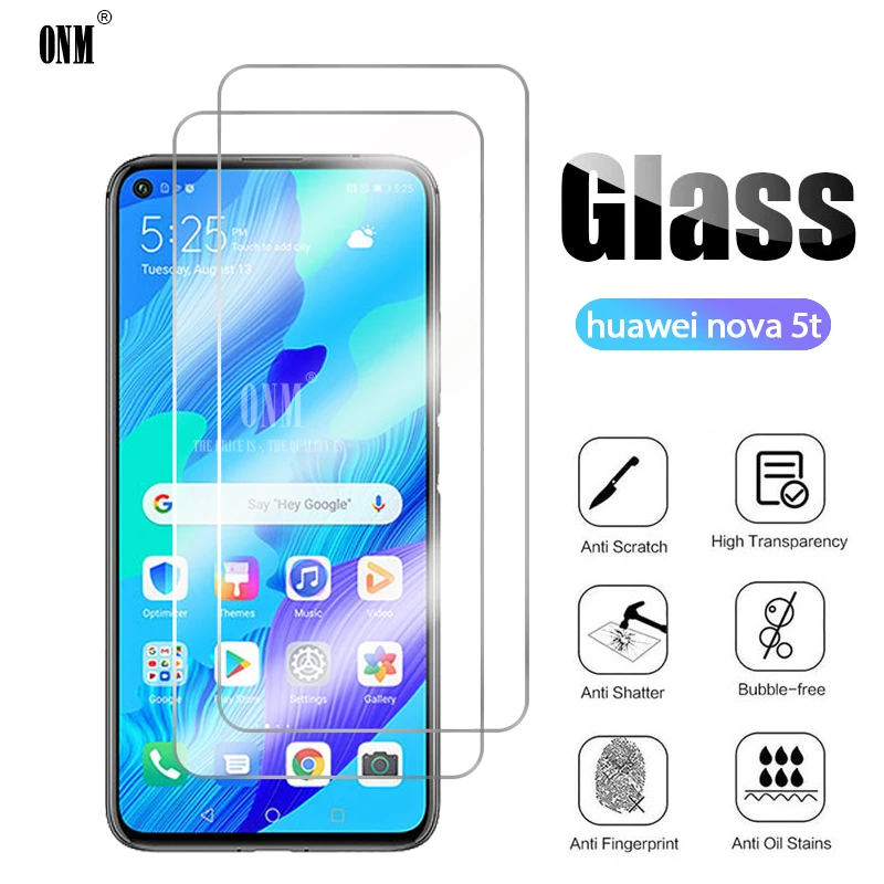 10 шт. закаленное стекло для Huawei nova 5T Защита экрана YAL L21 L61 L71 L61D Защитная стеклянная