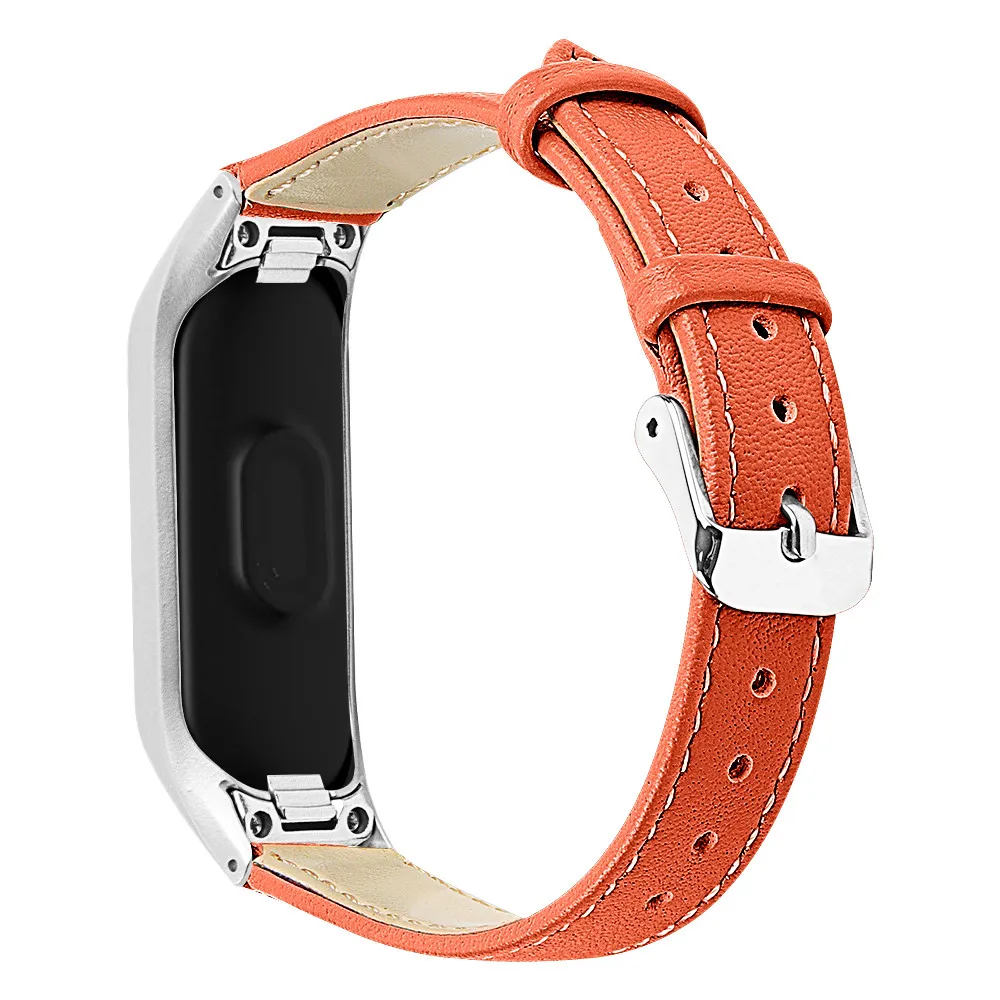 g Новейшая мода из натуральной кожи ремешок для часов для samsung galaxy fit-e R375+ металлический каркас сменный ремешок для galaxy Watch# G1 - Цвет: g