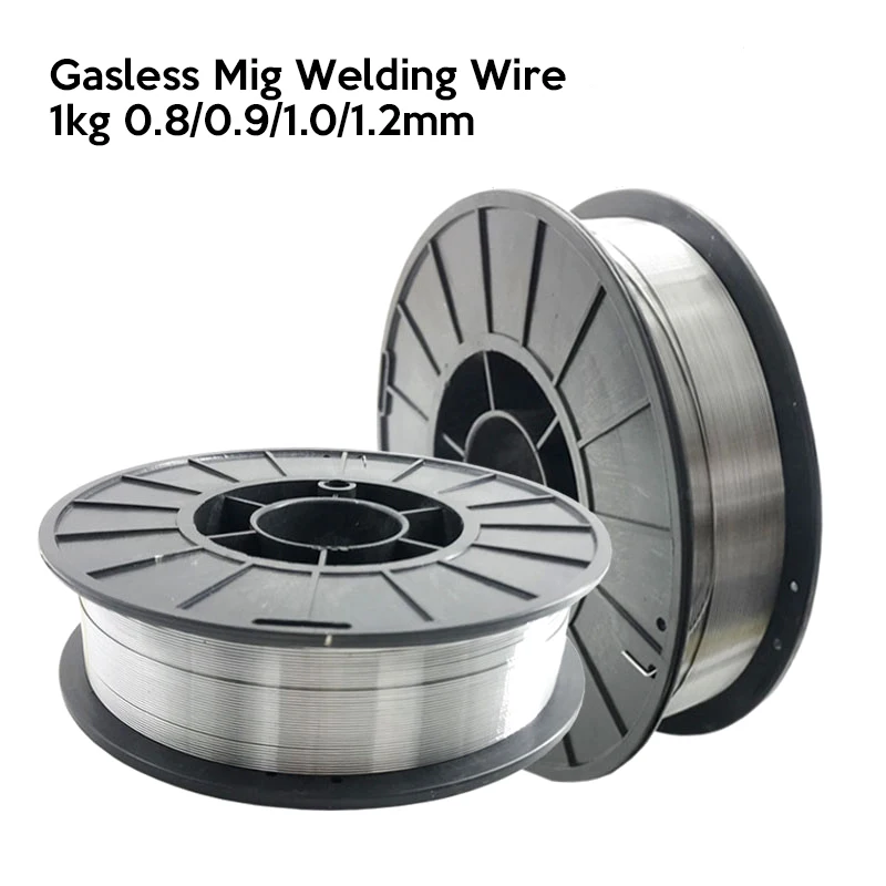 

1kg 0.8/0.9/1.0/1.2mm Gasless Mig Welding Wire E71T-GS A5.20 Flux Cored Welding Wire Without Gas For Mig Welder Steel Tool