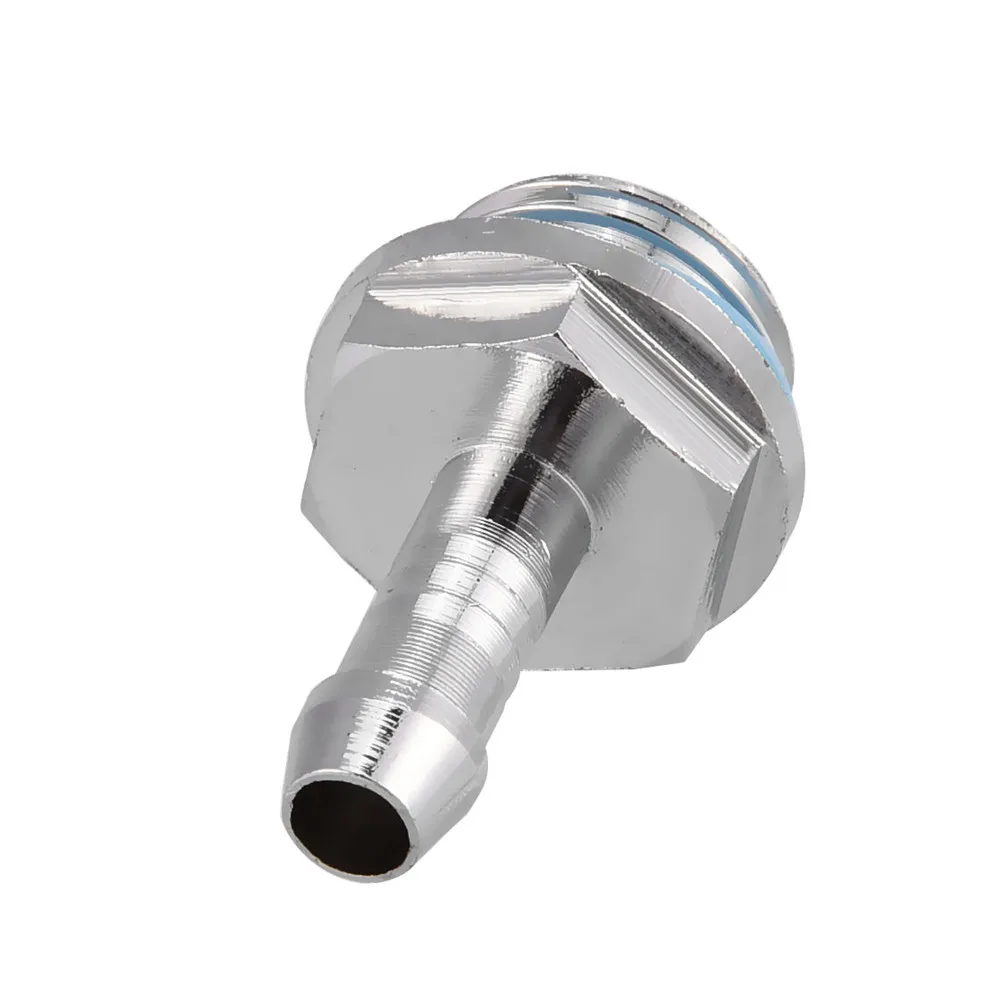 Water Cooling Fitting 6Pcs Barb-Fitting PC Two-Touch G1/4 Thread for Tube 5.5mm 7.5mm 9.2mm 11mm