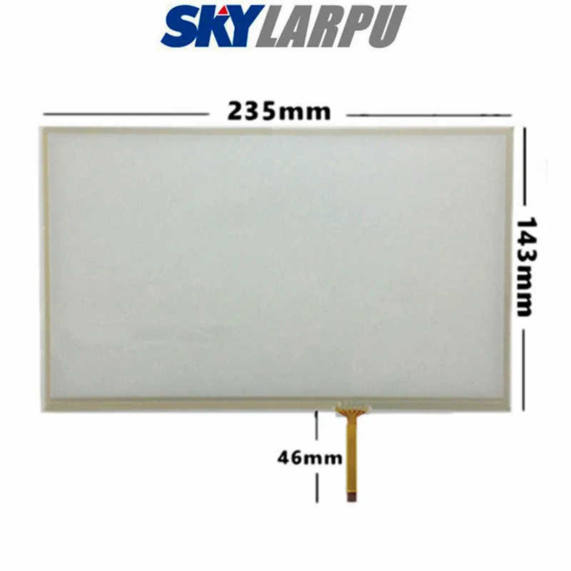 

New 10.2 Inch 4 Wire Resistive Touch Screen Panel For IPS LCD Touchscreen 235*143 235mm*143mm Touchpanel Glass Free Shipping