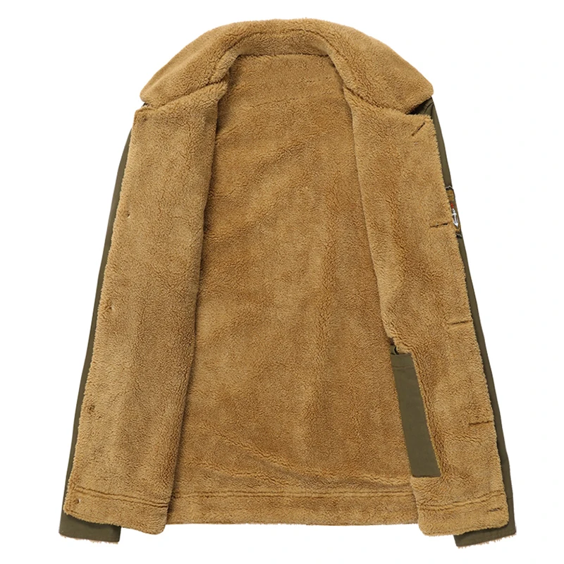 OLOME, модная зимняя куртка для мужчин, вельветовое плотное пальто с отворотом, осенняя куртка-бомбер, хлопковая одежда для мужчин,, новинка