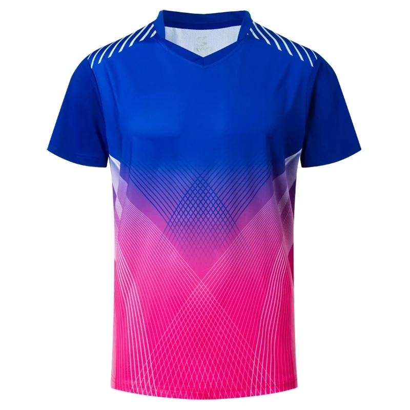 Men Women T Shirt Tennis Badminton shirts POLO Women Men Tennis jerseys PingPong Kit Sportswear golf elastic clothes