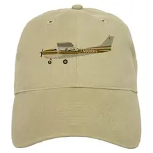 Cessna 172 Skyhawk коричневая бейсболка с регулируемой застежкой, уникальная бейсболка с принтом