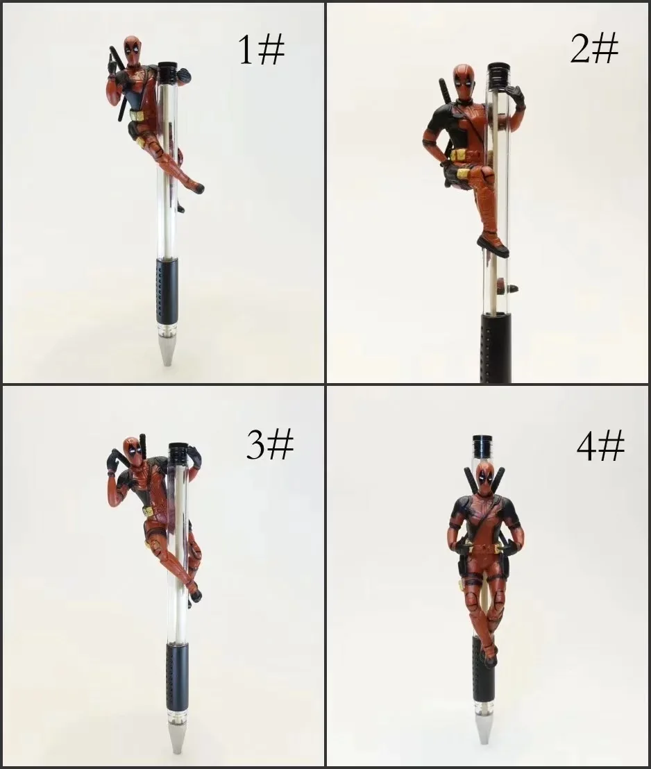 

Wolf Anime X-Men Cute 4-Coquettish Deadpool Small Base Base Deadpool Bag Doll Garage Kit